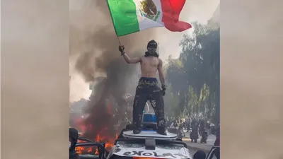 протесты в США, фото - Новости Zakon.kz от 09.06.2025 08:21