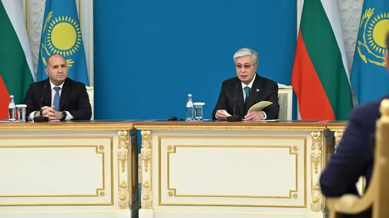 Казахстан и Болгария договорились развивать сотрудничество в энергетике, транспорте и ИИ