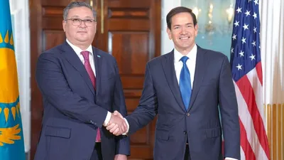 Нуртлеу и Рубио, Казахстан и США, встреча, МИД, фото - Новости Zakon.kz от 13.06.2025 10:12