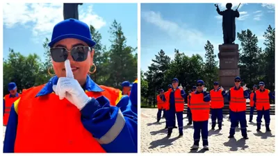 Коммунальщики Астаны станцевали под новый хит Димаша Кудайбергена, фото - Новости Zakon.kz от 14.06.2025 16:36