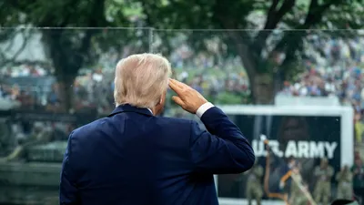 Военный парад в США, фото - Новости Zakon.kz от 15.06.2025 06:16