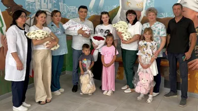 Тройня родилась в Актобе, фото - Новости Zakon.kz от 16.06.2025 18:45