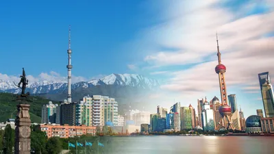 Алматы, Шанхай, фото - Новости Zakon.kz от 17.06.2025 17:33