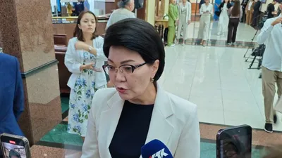 Министр труда и социальной защиты населения Светлана Жакупова, фото - Новости Zakon.kz от 18.06.2025 10:49