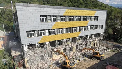 предгорье Алматы, снос, незаконная постройка, фото - Новости Zakon.kz от 19.06.2025 15:16