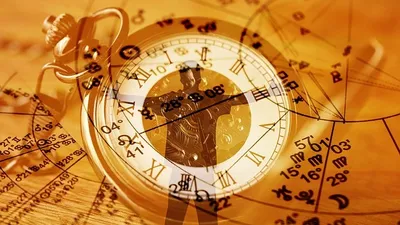 коллаж с часами, картой и человеком, фото - Новости Zakon.kz от 20.06.2025 09:24