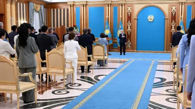 Касым-Жомарт Токаев, СМИ. журналисты , фото - Новости Zakon.kz от 24.06.2025 18:08