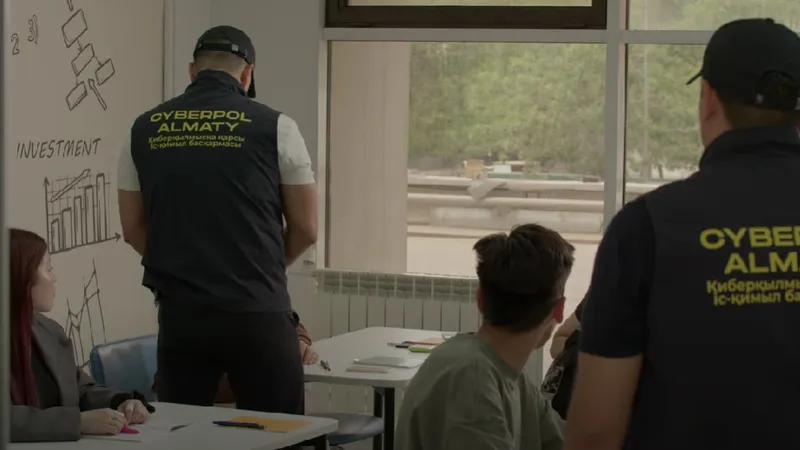 Полиция Алматы представила социальный фильм о киберрисках "DROP"