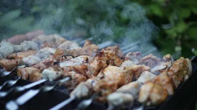 шашлык на мангале, фото - Новости Zakon.kz от 26.06.2025 12:22