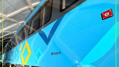 вагон ЛРТ после удаления граффити, фото - Новости Zakon.kz от 27.06.2025 16:41