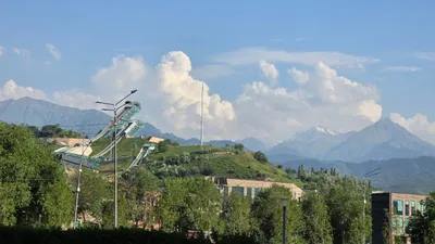 погода летом в Алматы, фото - Новости Zakon.kz от 28.06.2025 10:10
