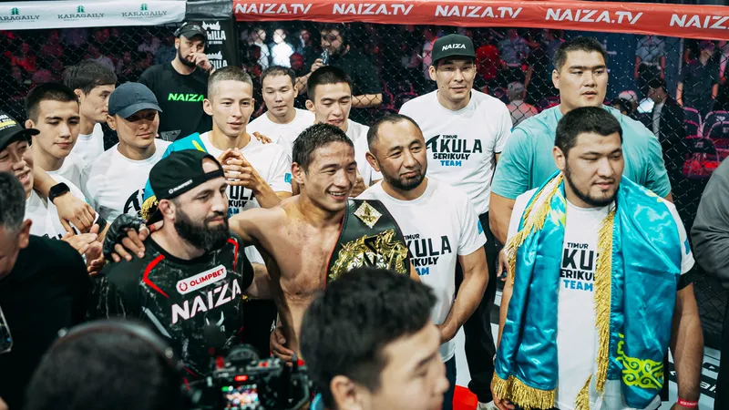 У лиги Naiza новый чемпион в легком весе