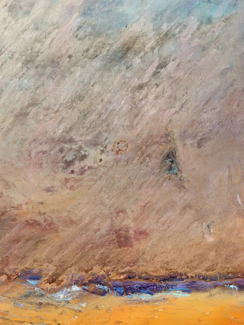 снимок кратера в пустыне из космоса, фото - Новости Zakon.kz от 01.07.2025 15:50