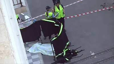 полиция на месте происшествия в Алматы, фото - Новости Zakon.kz от 03.07.2025 15:59