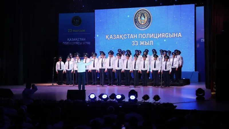 33 года на страже порядка: в Жамбылской области отметили День полиции