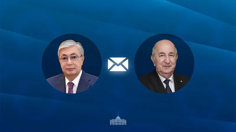 Токаев поздравил президента Алжира с Днем независимости