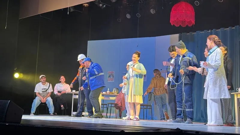 Мечты сбываются: спектакль о важности рабочих профессий показали в Астане