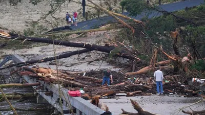 мощное наводнение в США, фото - Новости Zakon.kz от 07.07.2025 11:10