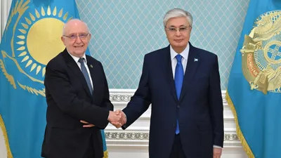 президент Казахстана Токаев, фото - Новости Zakon.kz от 08.07.2025 14:35