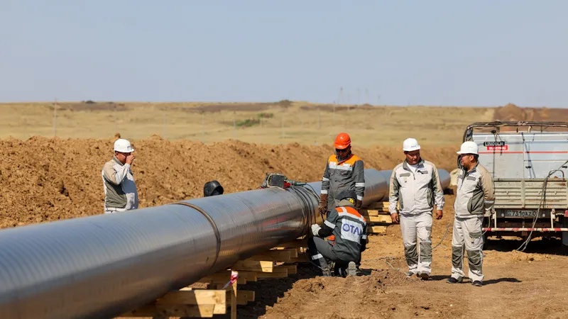 Газопровод, прокладка газовых сетей, газ, газовые сети, транспортировка газа, фото - Новости Zakon.kz от 07.07.2026 12:40