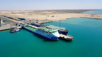 СЭЗ "Морпорт Актау", фото - Новости Zakon.kz от 11.07.2025 09:12