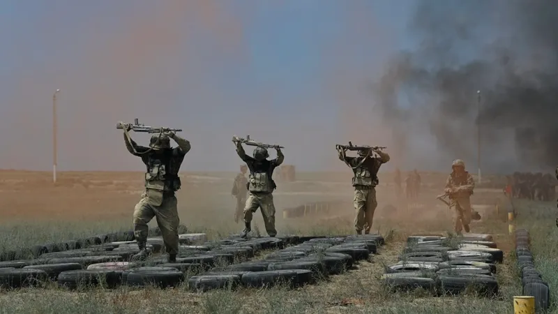 Военная служба, военнослужащие, военнослужащий, военные, военный, армия, солдаты, солдат, вооруженные силы, военные учения, фото - Новости Zakon.kz от 29.06.2026 13:37
