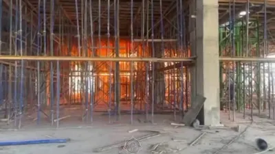 пожар в Шымкенте, фото - Новости Zakon.kz от 21.07.2025 21:49