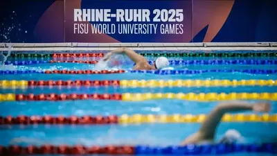 Спортсмены, пловцы, Универсиада, фото - Новости Zakon.kz от 21.07.2025 08:28