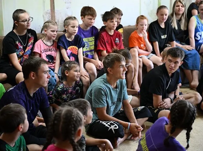 воспитанники детского дома Баганашыл в Алматы, фото - Новости Zakon.kz от 22.07.2025 14:19