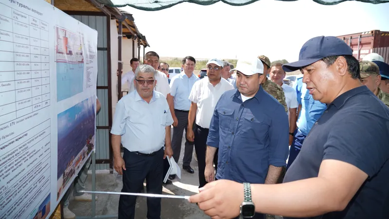 Пляжи Шардары благоустроили, туристам обещают комфорт и качественный отдых в Туркестане