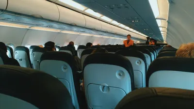 салон самолета, фото - Новости Zakon.kz от 24.07.2025 17:41