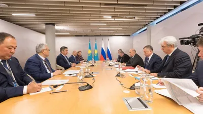 Олжас Бектенов встретился с Михаилом Мишустиным, фото - Новости Zakon.kz от 24.07.2025 14:29