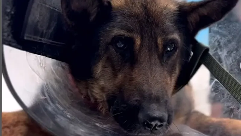 "Есть причины ненавидеть людей": овчарку с перерезанной шеей спасают в Алматы