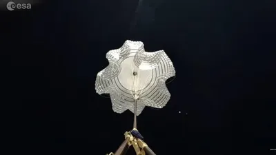 Испытание парашюта в космосе, фото - Новости Zakon.kz от 25.07.2025 03:59