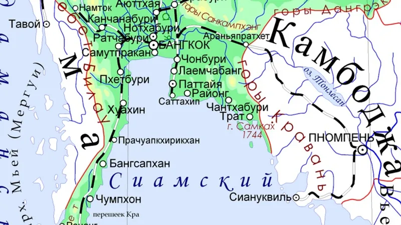 Военное положение на границе с Камбоджей вводит Таиланд