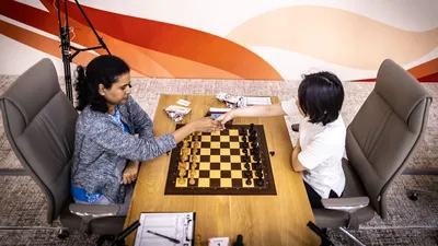 Шахматы Финал Индия, фото - Новости Zakon.kz от 25.07.2025 12:53