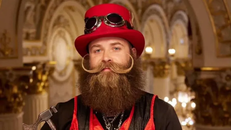От стыда до фурора: британец стал победителем чемпионата мира по бороде