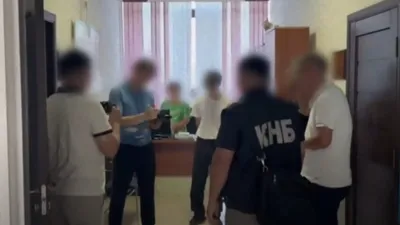 сотрудники КНБ, сотрудники Минэнерго, задержание, фото - Новости Zakon.kz от 25.07.2025 16:35