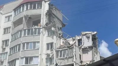 обрушенный дом в России, фото - Новости Zakon.kz от 25.07.2025 14:42