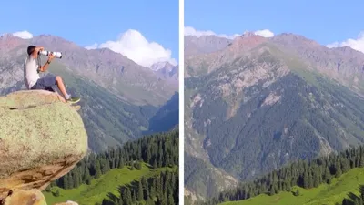 горы, фото - Новости Zakon.kz от 26.07.2025 17:25