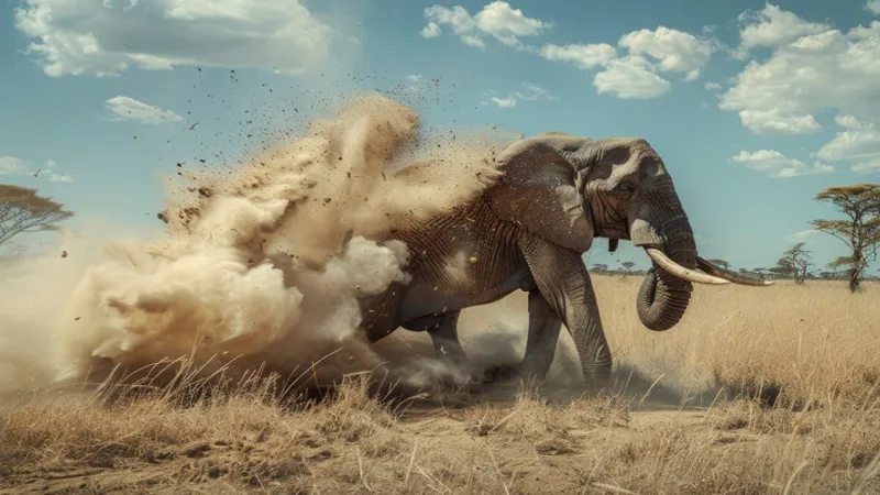 Таиланд отправил боевых слонов на границу с Камбоджей