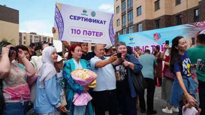 Косшы, люди, сертификат, фото - Новости Zakon.kz от 26.07.2025 13:14
