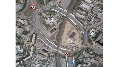 дорогу перекрыли в Семее, фото - Новости Zakon.kz от 27.07.2025 21:46