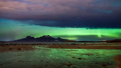 Северное сияние, горы, льды, фото - Новости Zakon.kz от 29.07.2025 04:30