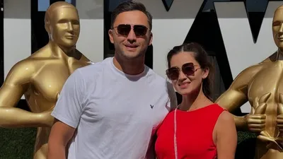 актер Тауекель Мусилим, его супруга Махаббат, фото - Новости Zakon.kz от 28.07.2025 14:57