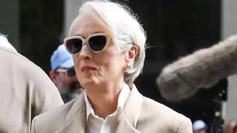 В Vogue возмутились фотографиями со съемок "Дьявол носит Prada 2"