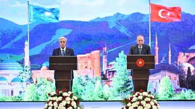 официальный визит Токаева в Турцию завершился, фото - Новости Zakon.kz от 30.07.2025 01:32