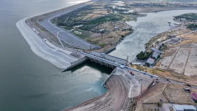 Водохранилище, водохранилища, водосбережение, система водосбережения, плотина, плотины, водная инфраструктура, водные ресурсы, дамба, дамбы, вода, сурет - Zakon.kz жаңалық 12.09.2025 11:35