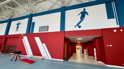 Школьный спортивный зал, спортзал, школьный спортзал, уроки физкультуры, физкультура, физическая культура, фото - Новости Zakon.kz от 30.12.2025 12:53
