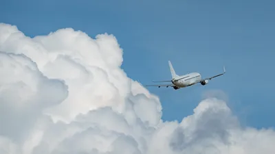 Облака, небо, самолет, фото - Новости Zakon.kz от 02.08.2025 06:59